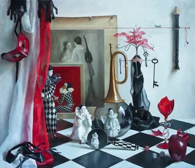 Мечтатель 100х110 х.м.