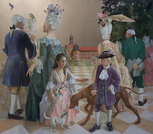 Первая встреча в замке Ойтин