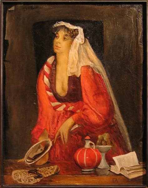 Диптих КРАСНОЕ ш ЧЕРНОЕ, правая часть. 75х90, смешанная техника, 1996