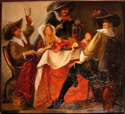 Пирушка (посвещается Яну Стену)