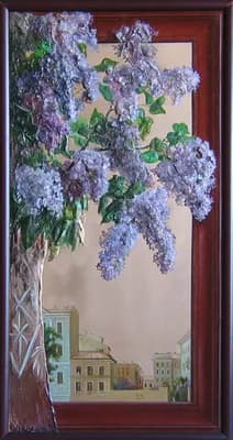 Сирень в городе.