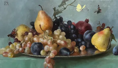 Блюдо с фруктами 